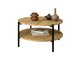 Salontafel Providence 181 (Artisan eiken + Zwart)