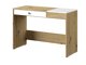 Bureau Almira 109 (Artisan eiken + Wit + Grijs)
