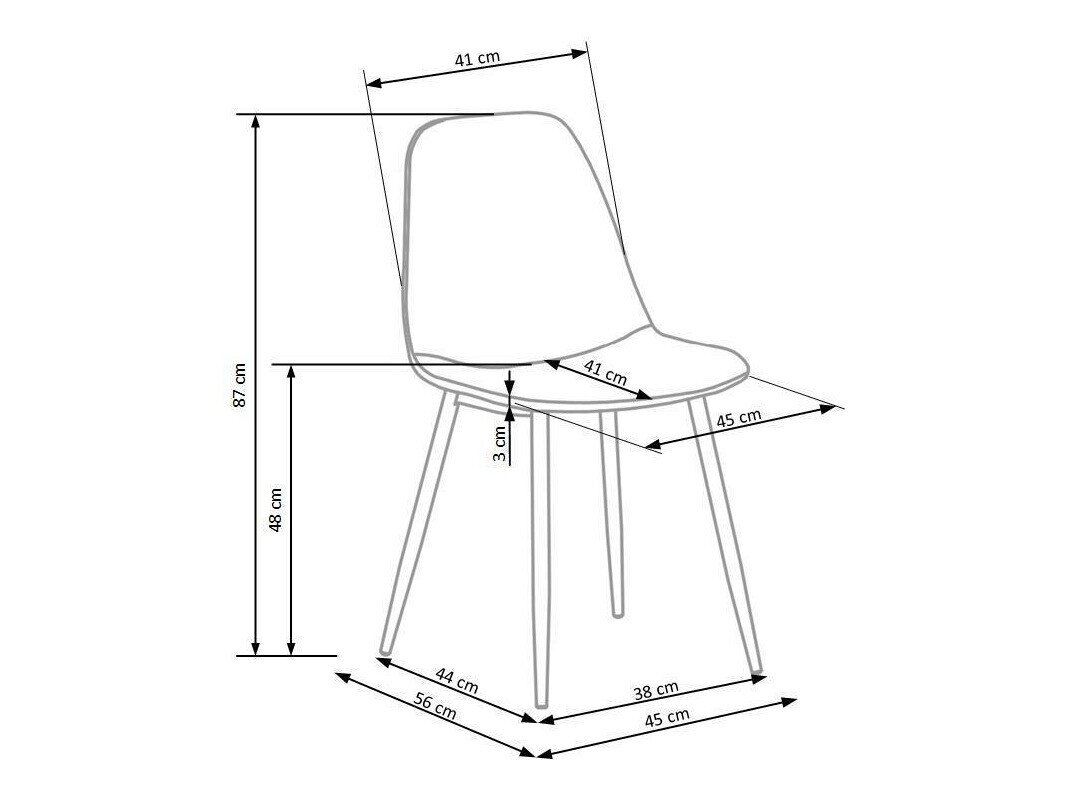 Stoel Houston 983 (Zwart)