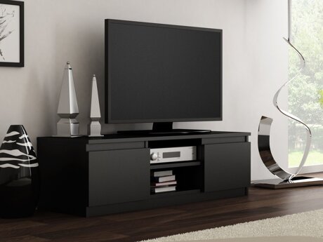TV-meubel Elbvelu 123 (Zwart)