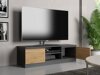 TV stol Elbvelu 123 (Antracit + Hrast Artisan)