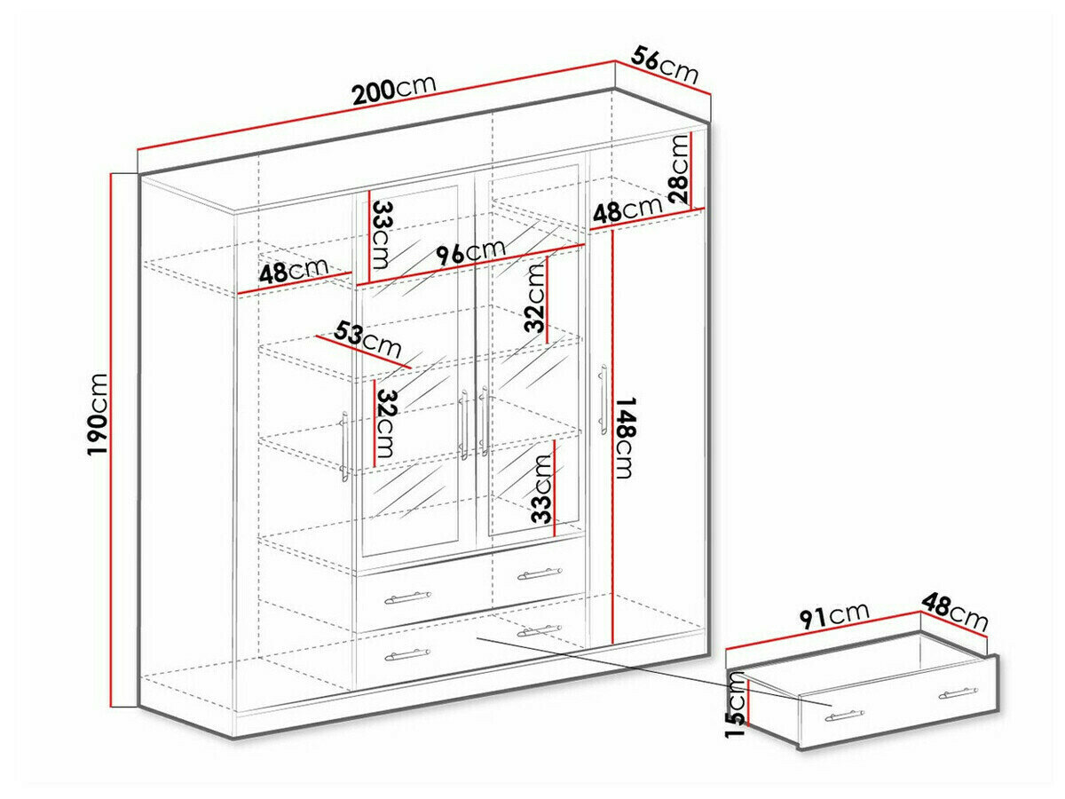 Garderobeskab Cavmero 101 (Artisan eg)
