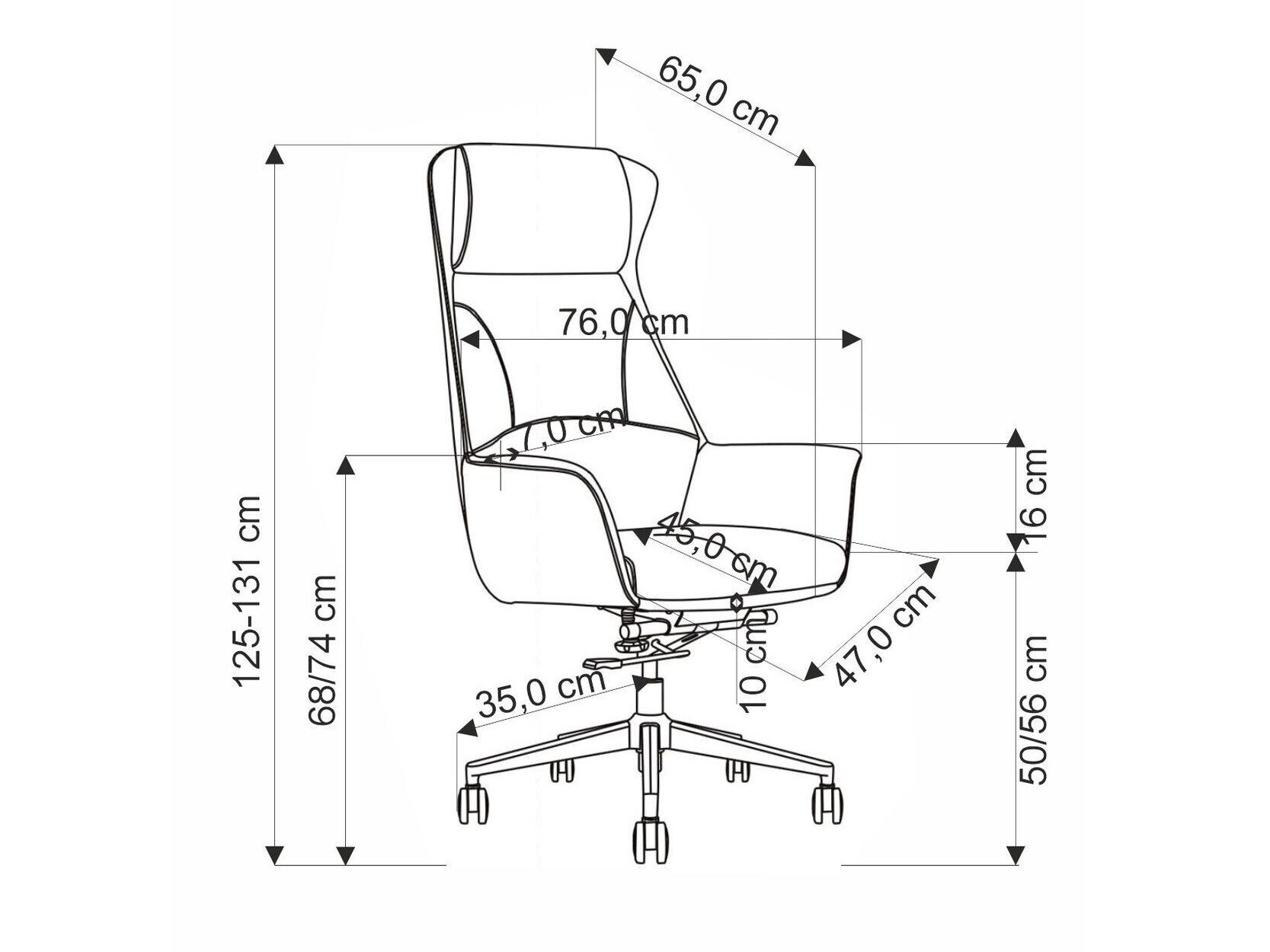 Kontorstol Houston 1655