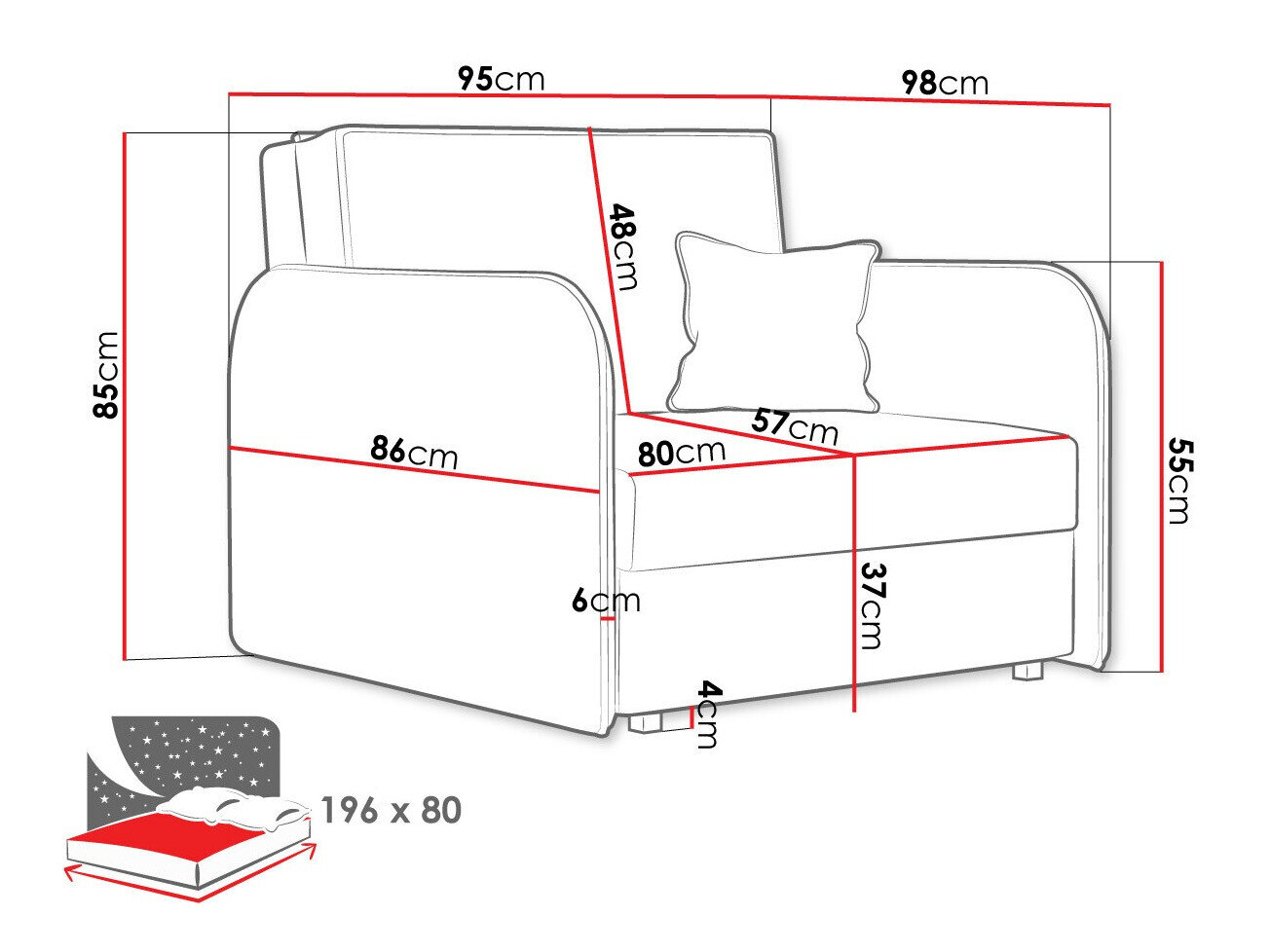 Lænestol Lirael I (Again 06)