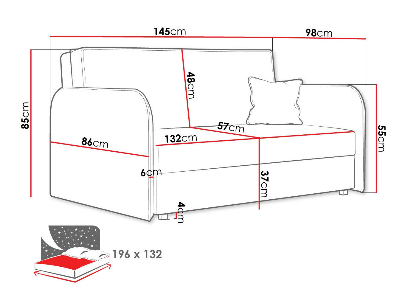 Sovesofa Lirael III (Again 06)