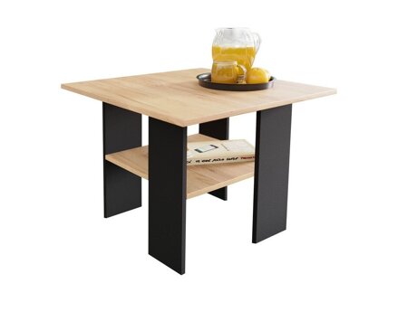 Sofabord Reading 102 (Sort + Craft egetræ)