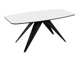 Masă Oswego 115 (Negru + Alb)