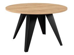 Salontafel Oswego 116 (Zwart + Ambachtelijke gouden eik)