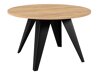 Salontafel Oswego 116 (Zwart + Ambachtelijke gouden eik)
