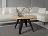 Salontafel Oswego 116 (Zwart + Lancelot-eik)