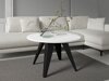 Salontafel Oswego 116 (Zwart + Wit)