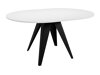 Table Oswego 114 (Noir + Chêne doré artisanal)