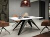Tafel Oswego 113 (Zwart + Wit)