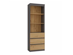 Étagère Mandeville 246 (Anthracite + Chêne Artisan)