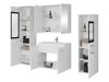 Badkamerset Scientia III (Glanzend wit + Wit)
