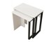 Conjunto de mesas auxiliares Fertore 106 (Blanco)