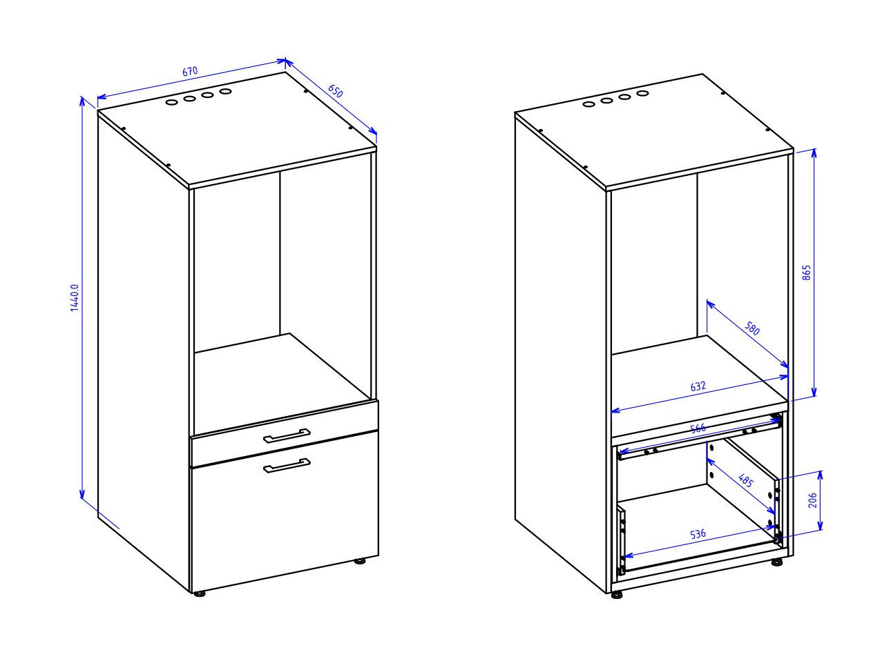 Reol til badeværelse Novdele 102 (Hvid)