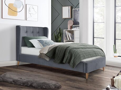 Bed Houston 1840 (Grijs)