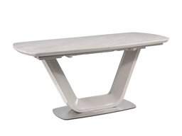 Tafel Detroit 116 (Grijs marmer + Grijs)