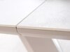 Tafel Detroit 116 (Grijs marmer + Grijs)