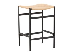Counterstoel Dallas 4564 (Zwart + Lichtbruin)