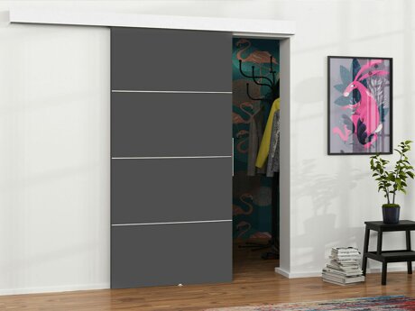 Skydedør Dover 144 (Antracit)