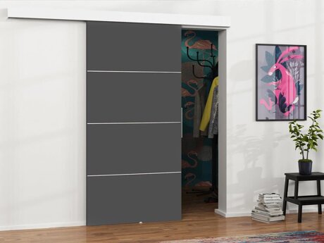 Skydedør Dover 216 (Antracit)