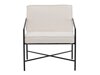 Fauteuil Dallas 1707 (Crème + Zwart)
