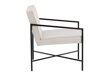 Fauteuil Dallas 1707 (Crème + Zwart)