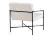 Fauteuil Dallas 1707 (Crème + Zwart)