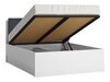 Bed Feldeli 117 (Wit + Glanzend wit)