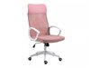 Bureaustoel Detroit 276 (Wit + Roze)