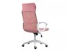 Bureaustoel Detroit 276 (Wit + Roze)