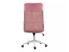 Bureaustoel Detroit 276 (Wit + Roze)