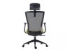 Chaise de bureau Detroit 270 (Noir + Jaune)