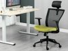 Chaise de bureau Detroit 270 (Noir + Jaune)