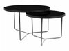 Salontafel set Detroit 252 (Zwart)