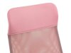 Bureaustoel Detroit 276 (Wit + Roze)