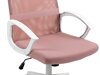 Bureaustoel Detroit 276 (Wit + Roze)