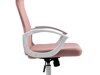 Bureaustoel Detroit 276 (Wit + Roze)