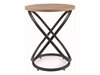 Mesa de centro Detroit 293 (Roble Artisan + Negro)
