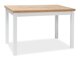 Table Detroit 345 (Chêne lancelot + Blanc)
