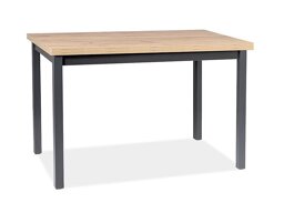 Table Detroit 349 (Chêne Artisan + Noir)