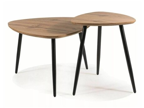 Couchtischset Detroit 361 (Artisan Eichenholzoptik)