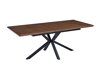 Table Detroit 374 (Noyer + Noir)