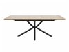 Tafel Detroit 374 (Eiken + Zwart)