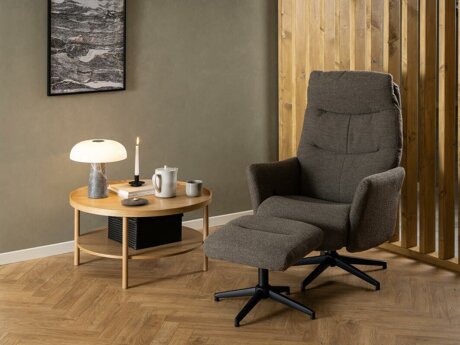 Krēsls reglainer Norsica 804 (Pelēks)