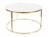 Salontafel Detroit 400 (Wit marmer)