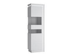 Boekenkast Feldeli 111 (Wit + Glanzend wit)