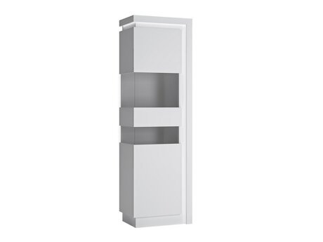 Reol Feldeli 111 (Hvid + Glansfuld hvid)